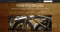 Desktop Screenshot of circlecitybicycles.com